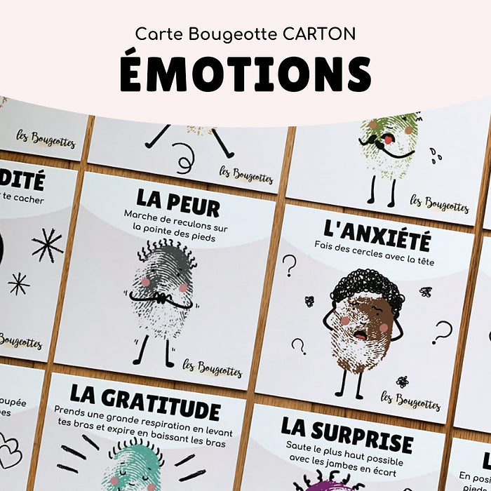 Cartes Bougeottes - Émotions