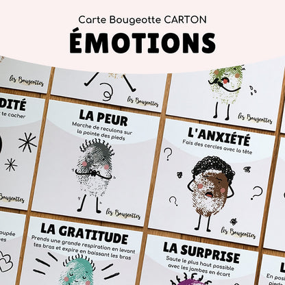 Cartes Bougeottes - Émotions